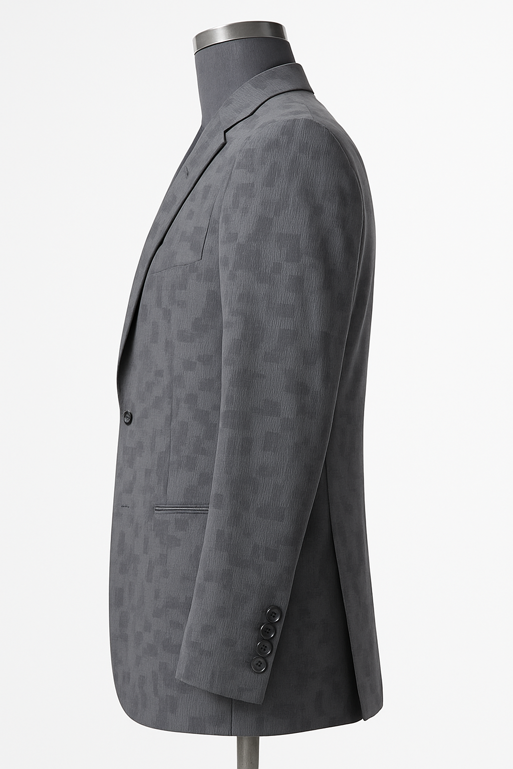 Elegant Urban Designer Textured Blazer