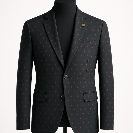 Elegant Designer Black Blazer