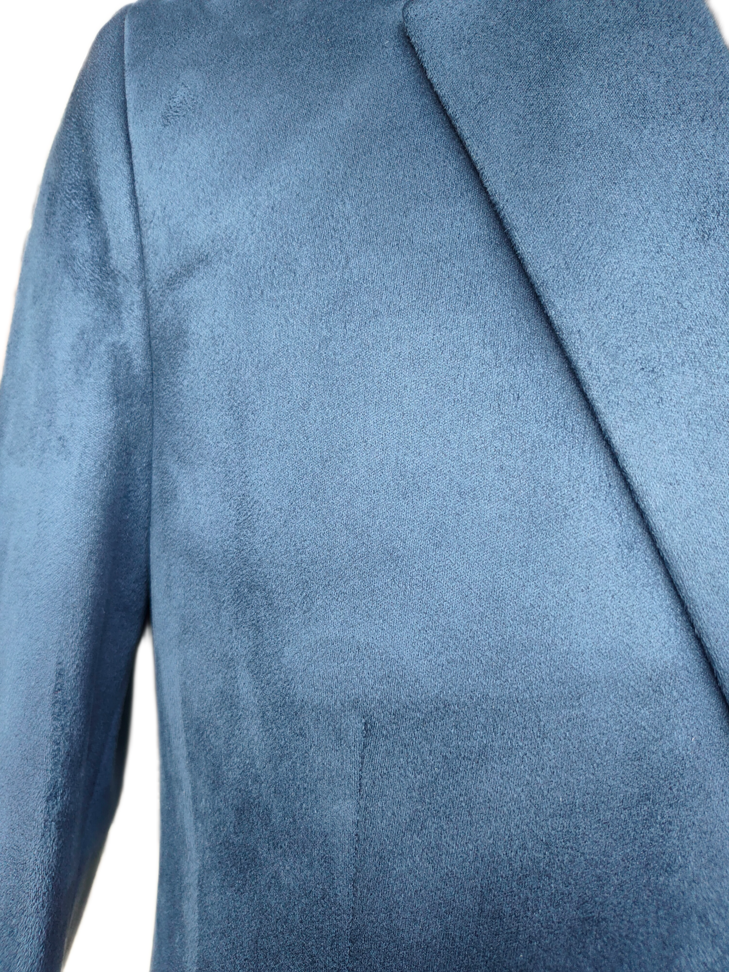 Classic Suede Blue Blazer