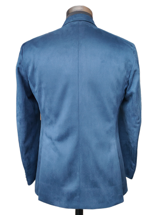 Classic Suede Blue Blazer