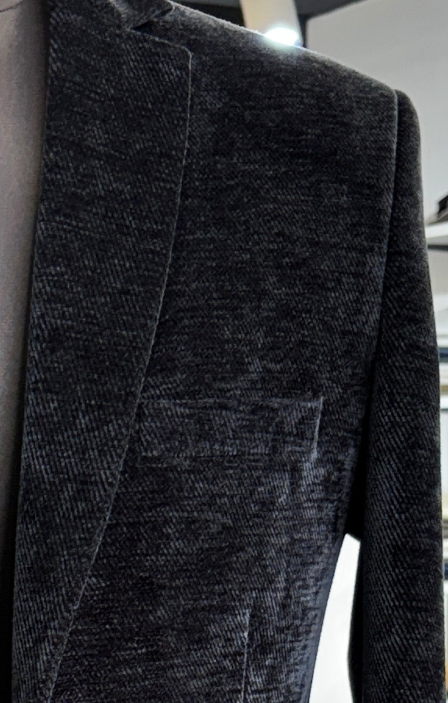 Elite Corduroy Blazer Black