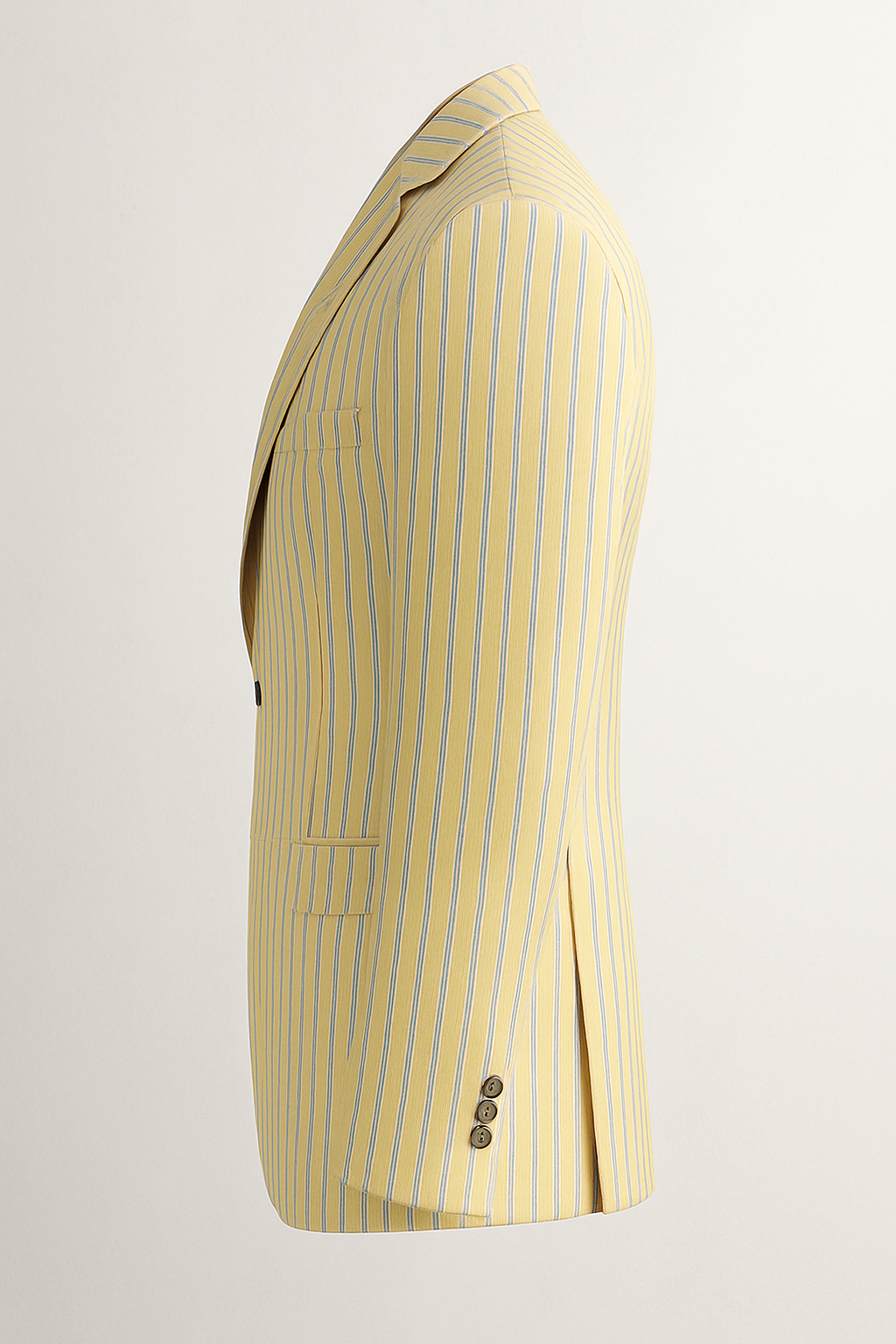 Classic Stripe Buttermilk Blazer