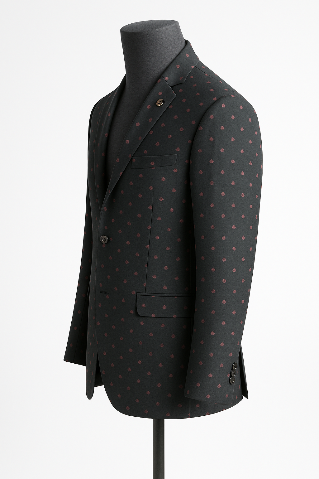 Elegant Designer Black Blazer
