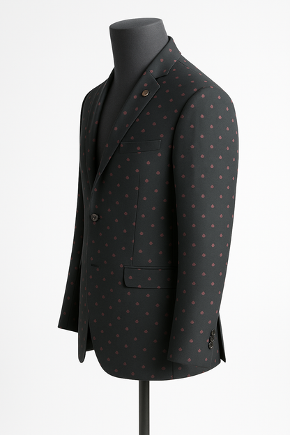Elegant Designer Black Blazer