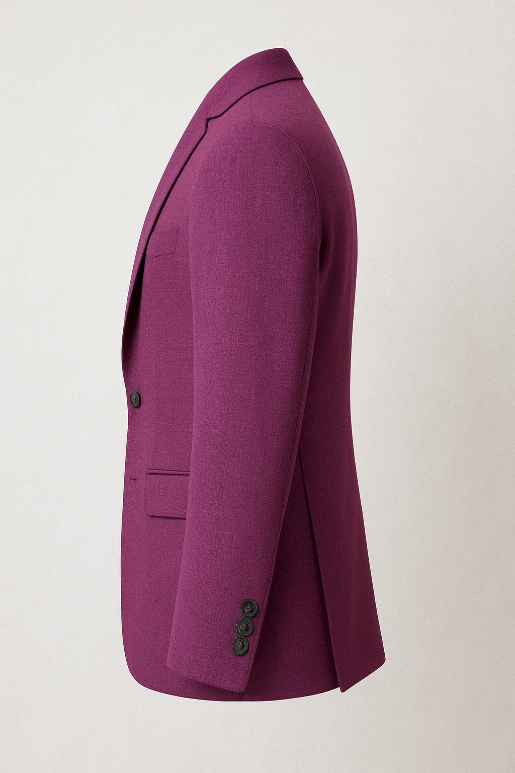 Premium textured Magenta Blazer