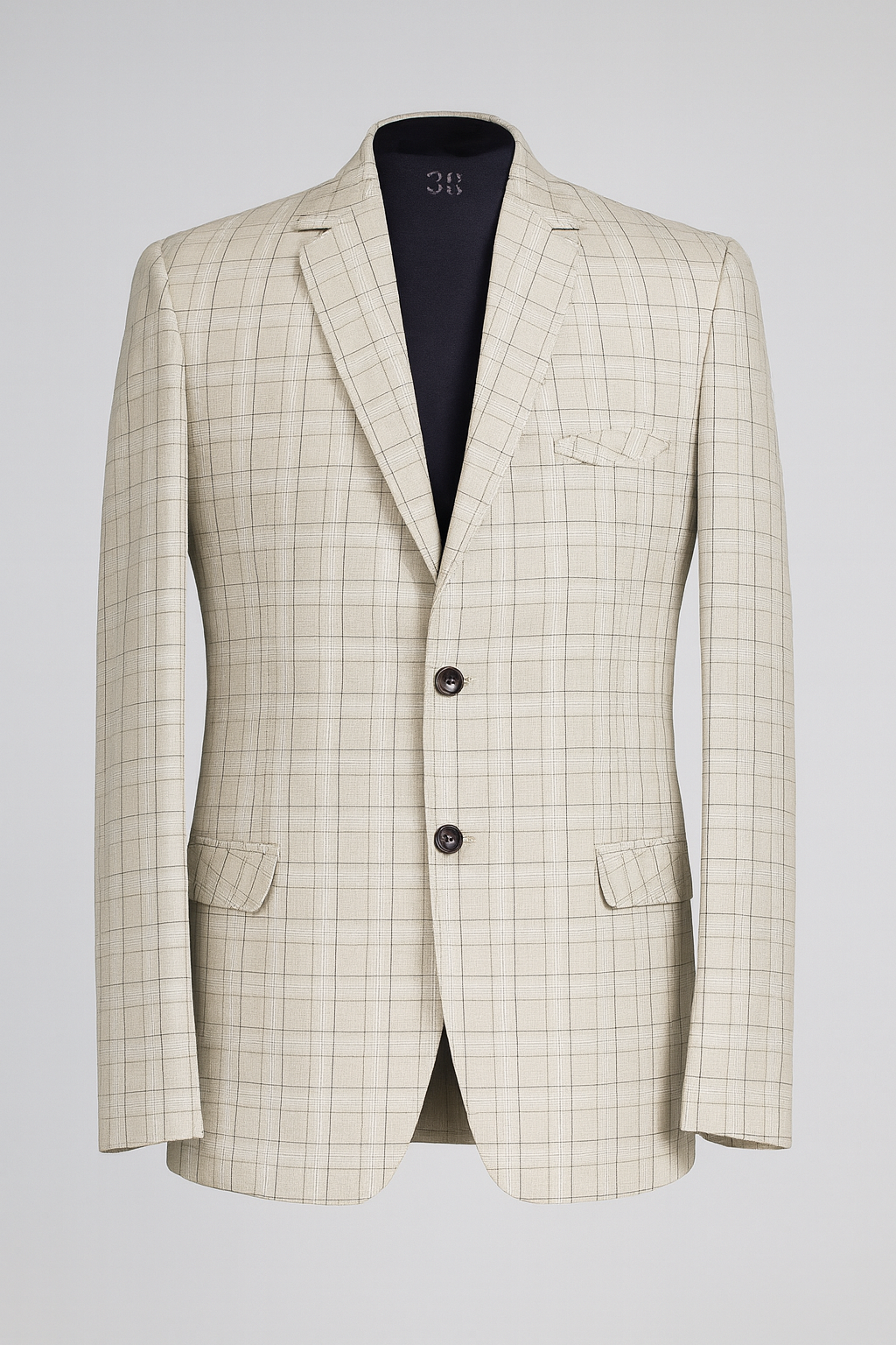 Classic Geometric Designer Blazer