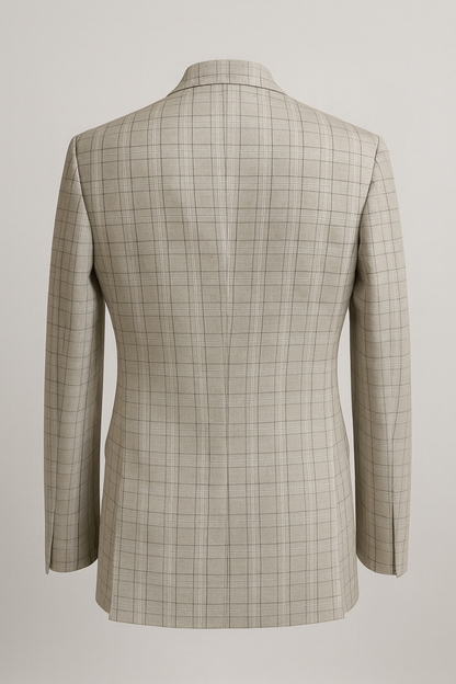 Classic Geometric Designer Blazer