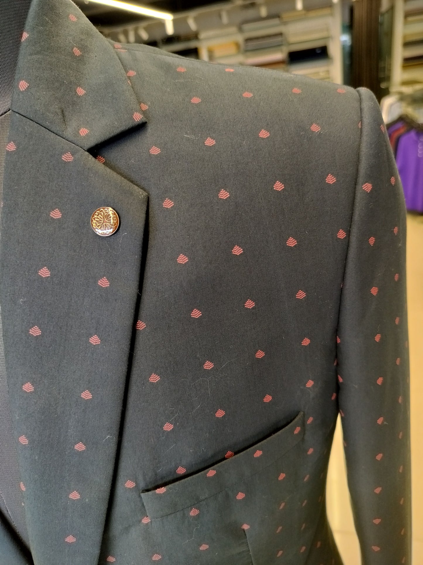Elegant Designer Black Blazer