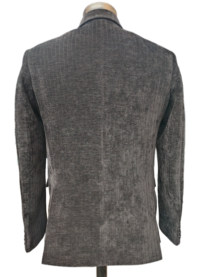 Exquisite Corduroy Black Blazer