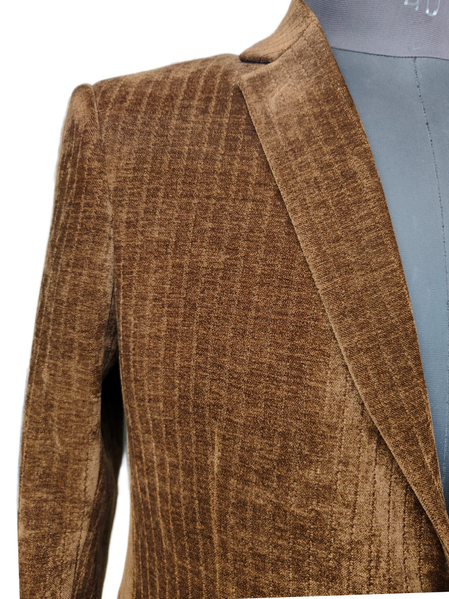 Exquisite Corduroy Brown Blazer