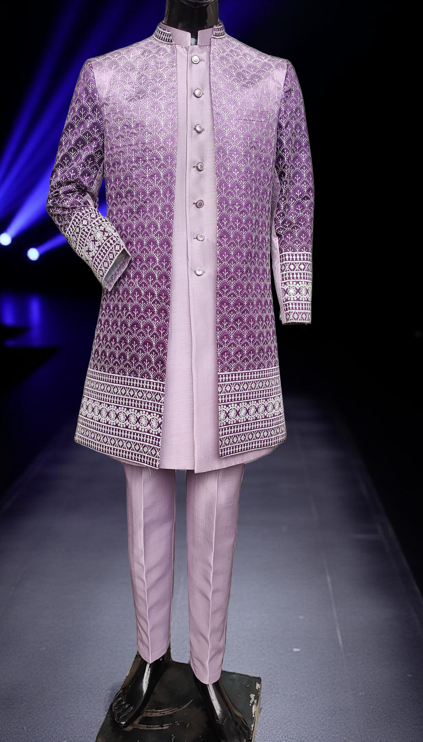 Royal Ethnic 2-Layer IndoWestern Set