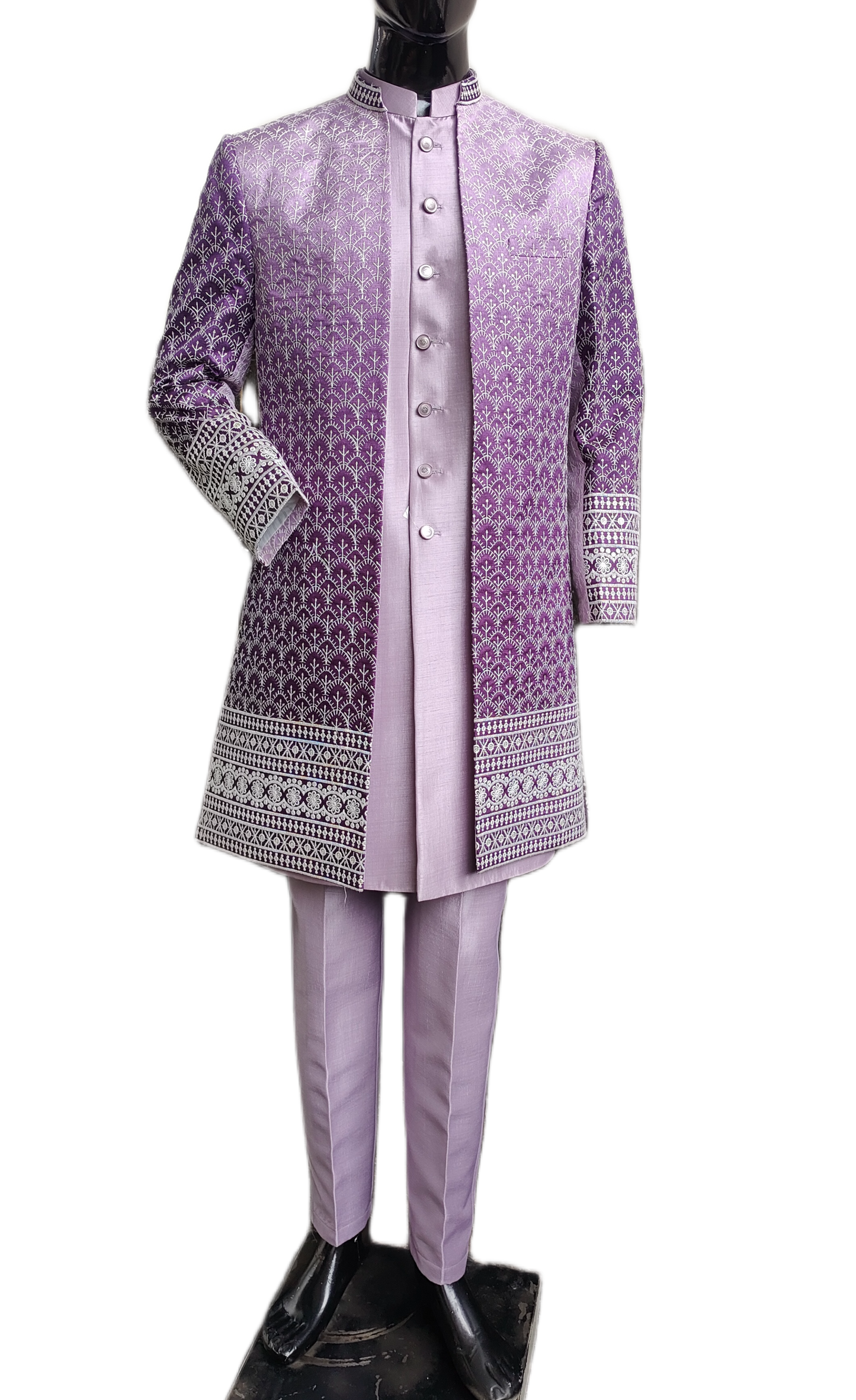 Royal Ethnic 2-Layer IndoWestern Set