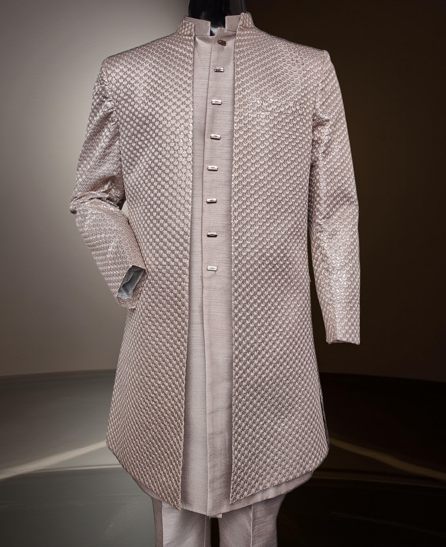 Regal Ensemble Ethnic 2-Layer IndoWestern Set