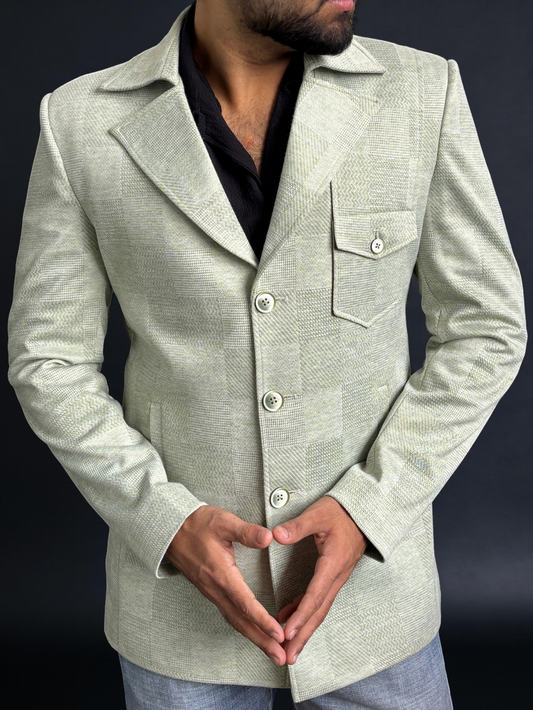 Urban Shacket Blazer with multi-pockets