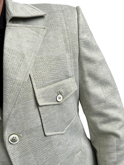 Urban Shacket Blazer with multi-pockets