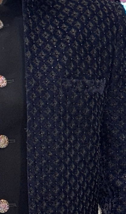 Ethnic Designer 3 Layers Open Bandhgala