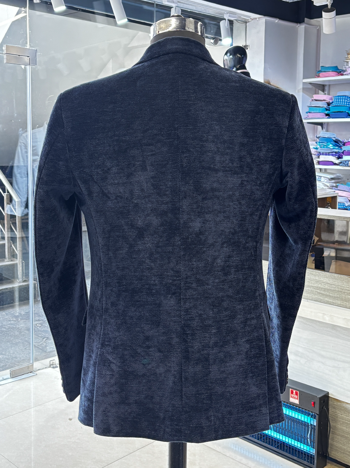 Elite Corduroy Blazer Black