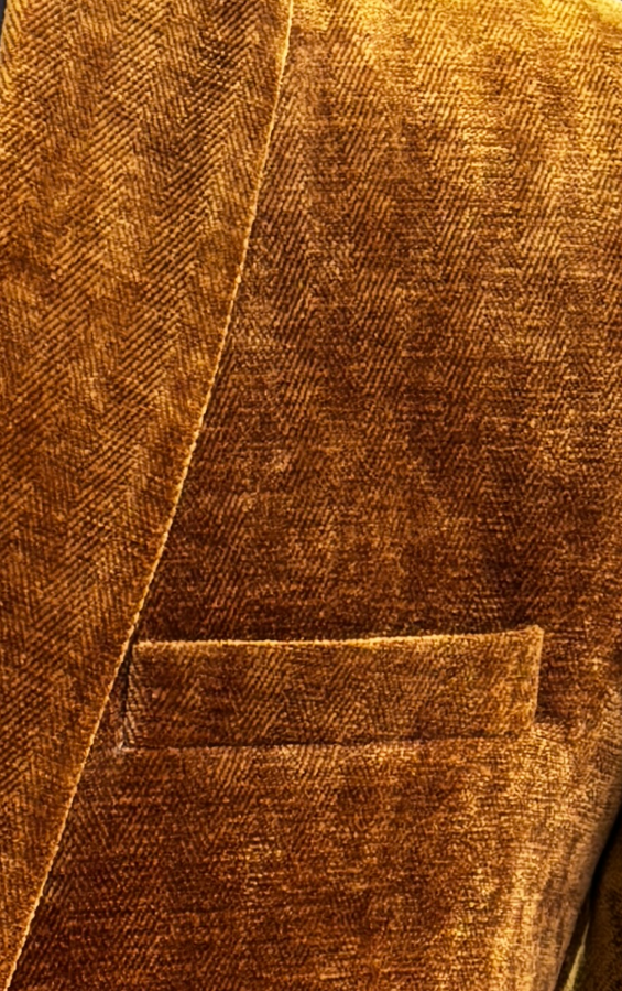 Elite Corduroy Blazer Golden Brown