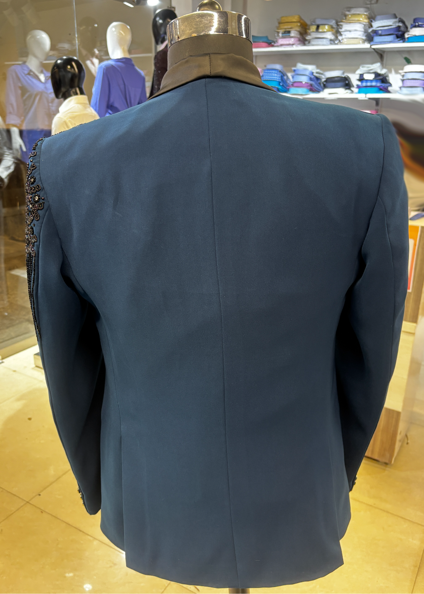 Ethnic Designer 2 Pc Suit Blue