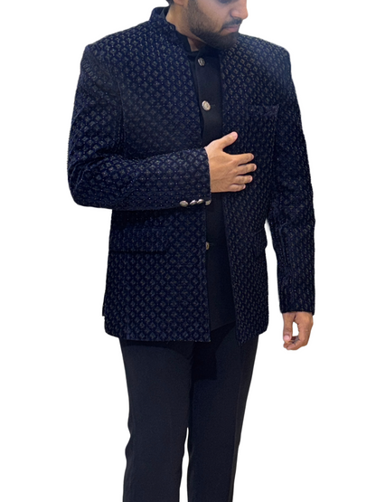 Ethnic Designer 3 Layers Open Bandhgala