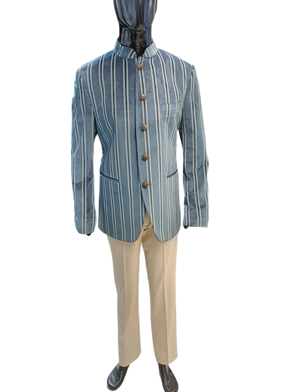 Royal Velvet Aesthetic Bandhgala