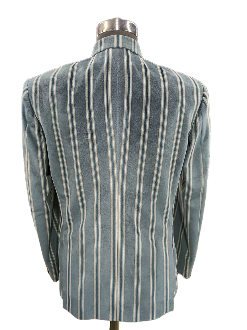 Royal Velvet Aesthetic Bandhgala